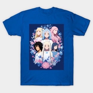 anohana fanart anime graphic tee T-Shirt